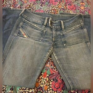 VINTAGE DIESEL MADE IN ITALY LOW RISE DENIM